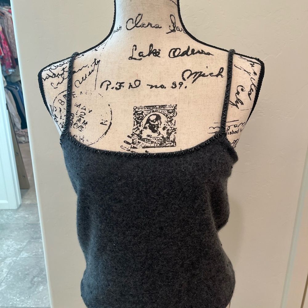 DKNY Dark Gray Camisole Top